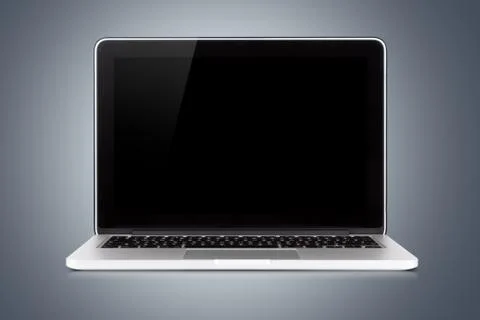 Single laptop Stock Photos
