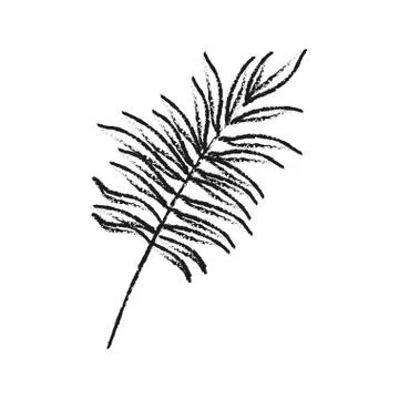 Single leaf icon image 스톡 일러스트