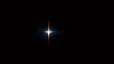 Single, left to right Light, point, moving, star-like, 库存影片 320146052
