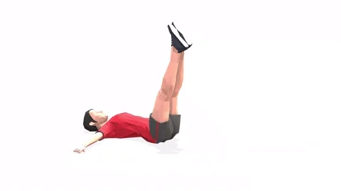 Single leg raiser Stock Footage 146958359