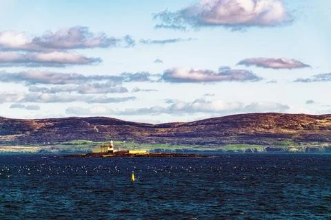 A single lighthouse, standing tall Stock Photos