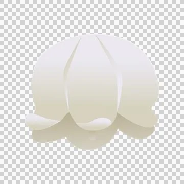 Single lily of valley bloom isolated on transparent background. Иллюстрация