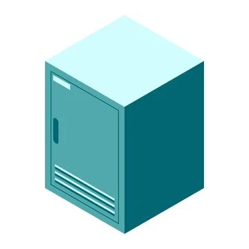 Single locker Stock Illustration