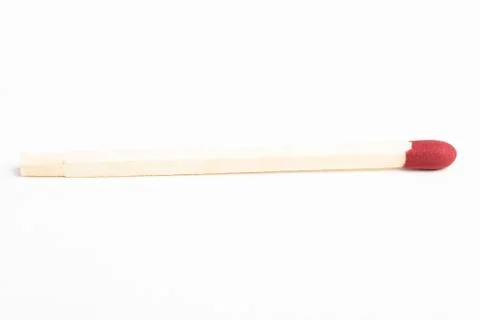 A Single Matchstick Foto stock