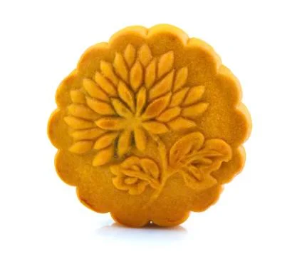 Single mooncake Stock Photos