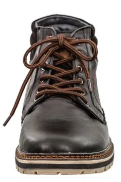 A single new of boot, isolated on white background Stock Photos