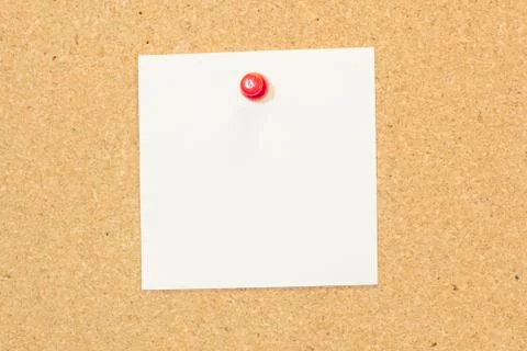 Single note pad rectangular shape Stock Photos