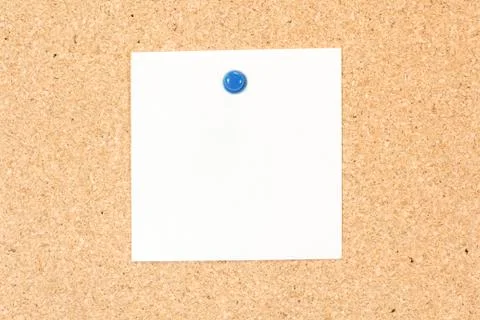 Single note pad rectangular shape Stock Photos