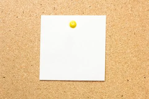 Single note pad rectangular shape Foto stock