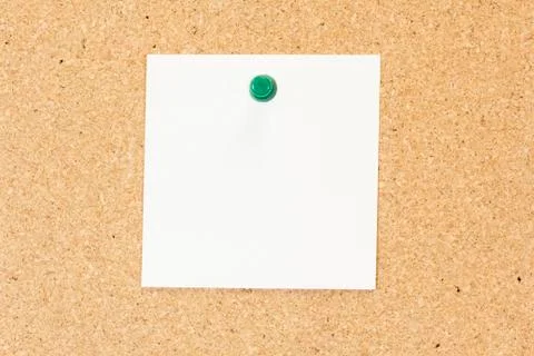 Single note pad rectangular shape Stock-Fotos