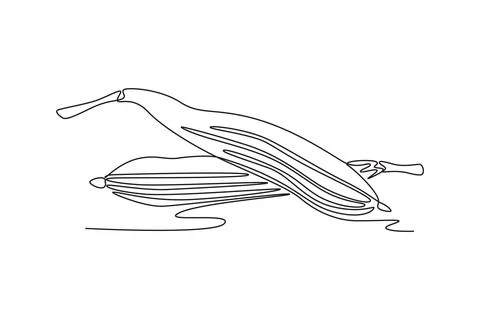 Single one line drawing of whole healthy organic sponge gourd for farm logo.. Ilustração Stock