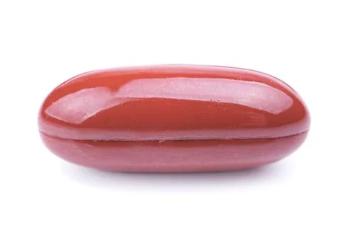 Single  oval capsule Stock Photos