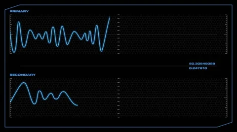 Single-panel visual display Stock Footage 52207181