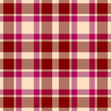 Single pattern fabric background, repetitive check plaid textile. Endless t.. Stock Illustration