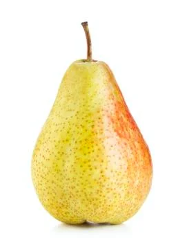 Single pear 스톡 사진