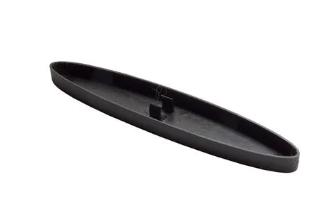 Single pen gift box, empty base with no lid, hard black plastic case, fix h.. Stock Photos