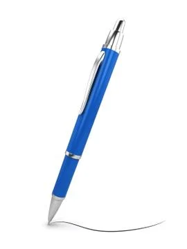 Single pen Stock Illustration