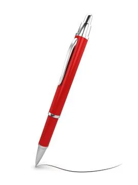 Single pen Stock Illustration