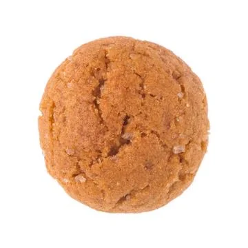 Single pepernoot close up isolated Stock Photos
