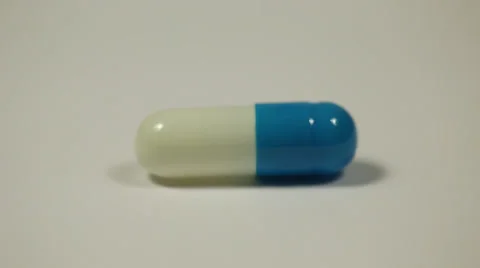 Single Pill Spinning 2 Video stock 34435741