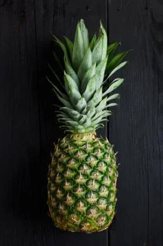 Single pineapple Stock Photos