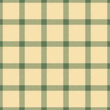 Single plaid texture fabric, strong textile tartan background. Neat pattern.. Stock Illustration