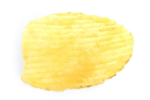 Single potato chip Stock Photos