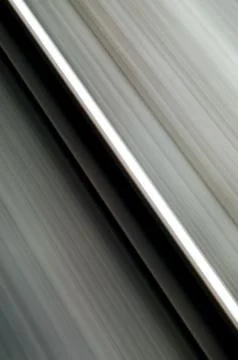 Single rail in motion speed concept railway transportation Stock Photos