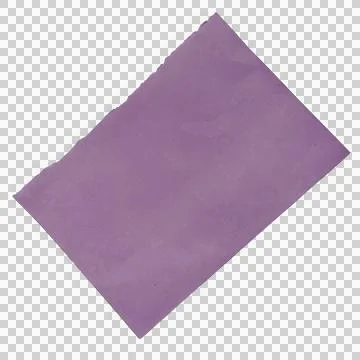 A single rectangular sheet of purple construction paper isolated on a white.. Фото