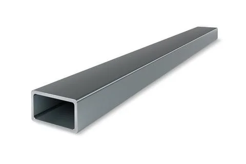 Single rectangular tubing 3D 스톡 일러스트