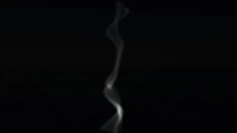 Single rising wisp of smoke animation 库存影片 276597720