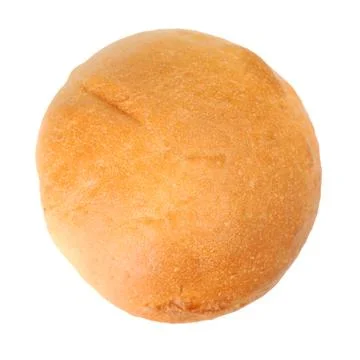 Single round bread Stock Photos