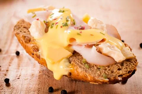 Single sandwich Stock Photos