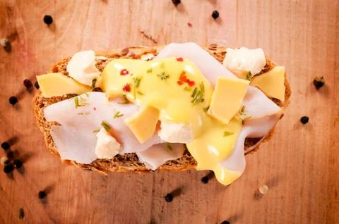 Single sandwich Stock Photos