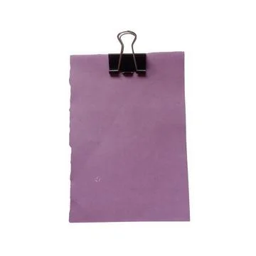 A single sheet of purple paper featuring a rustic, textured surface, secure.. Stock Illustration