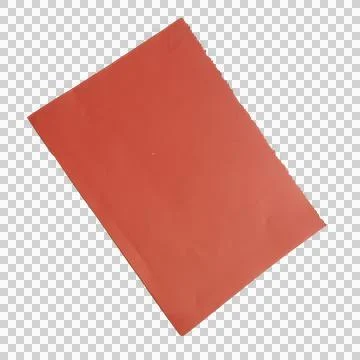 A single sheet of red paper placed at an angle Фото