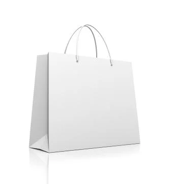 Single shopping bag Stock Illustration