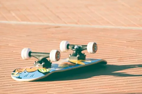 Single skate Stock-Fotos
