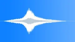 Single small car passing aloneSound Effect