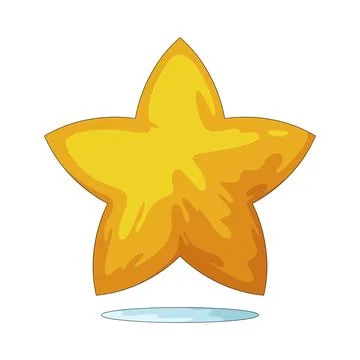 Single star illustration 스톡 일러스트