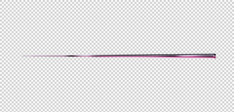 Single straight line with gradient from black to pink on white background Stock Illustration