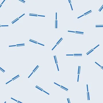 Single strand wire glyph seamless pattern Stock Illustration