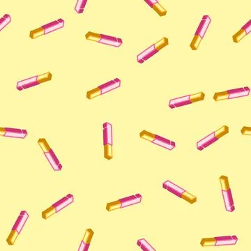 Single strand wire isometric icon seamless pattern Stock Illustration