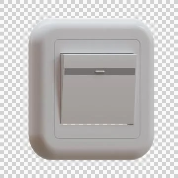 Single Switch 3D Illustration Stock Illustration