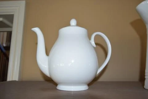 A single teacup Foto stock