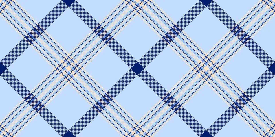 Single texture seamless plaid, thin pattern fabric tartan. Trend background.. Stock Illustration