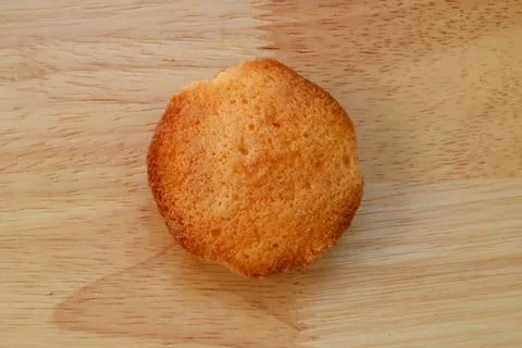 Single Thai egg cake, or as it is known in Thai, Khanom Khai. Foto stock
