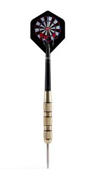 Single upright dart Stock Photos