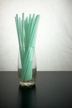 Single use plastic conceptual Stock Photos