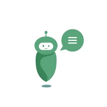 Single vector main object without background. Head with mechanic brain. Future Illustrazione stock